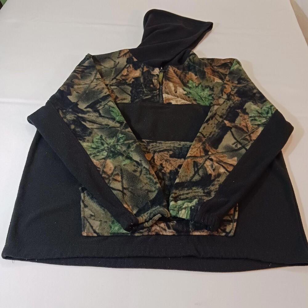 Americas Best Buy Trail Crest Button Down Hunting Shirt Men's Large Black Camo